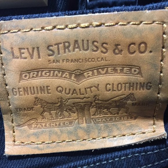 LEVI HIGH RISE CROPPED JEANS SIZE 27 - Picture 6 of 6